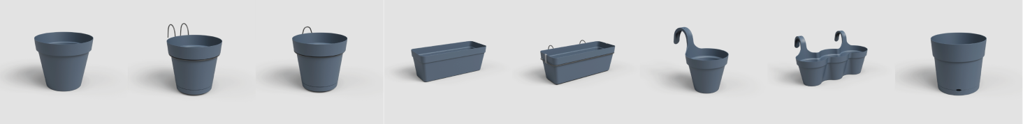 Blue Pots Artevasi